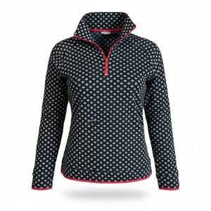 Talbots black Patterned Sweater Small Petite